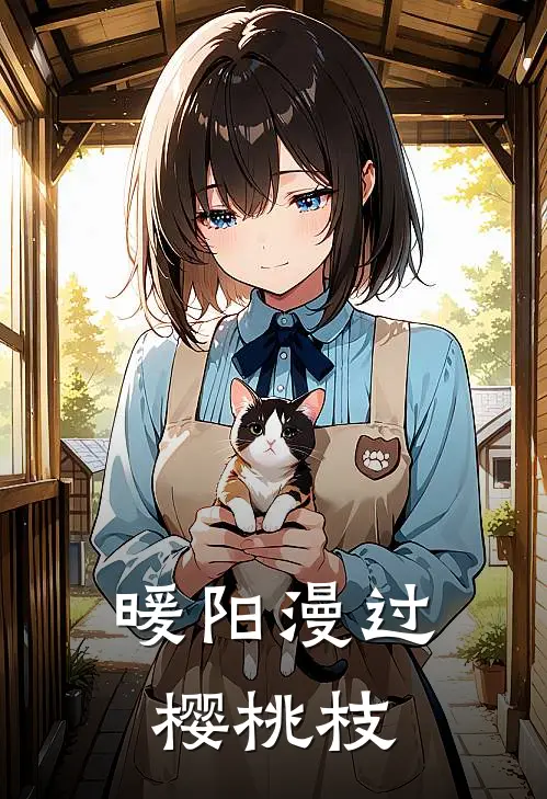 暖阳漫过樱桃枝