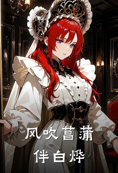 风吹菖蒲伴白烨