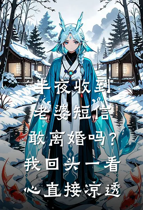 半夜收到老婆短信：敢离婚吗？我回头一看，心直接凉透